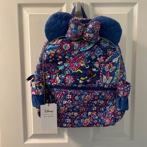 Vera Bradley Sensational Six Paisley Minnie Ears Backpack